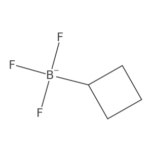 Cyclobutyltrifluoroborate Structure