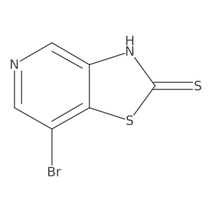 7-Bromothiazolo[4,5-c]pyridine-2-thiol Structure
