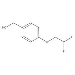 [4-(2,2-Difluoroethoxy)phenyl]methanol Structure