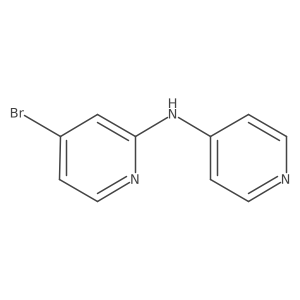 4-Bromo-N-(pyridin-4-YL)pyridin-2-amine结构式