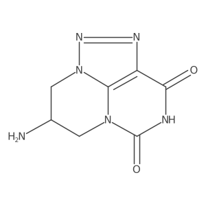3H,6H-1,2,2a,5a,7-Pentaazaacenaphthylene-6,8(7H)-dione, 4-amino-4,5-dihydro- Structure