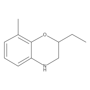2-ethyl-8-methyl-3,4-dihydro-2H-1,4-benzoxazine Structure