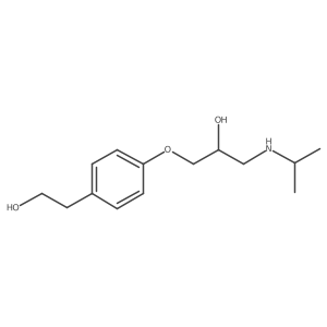 4-((2S)-2-Hydroxy-3-((1-methylethyl)amino)propoxy)benzeneethanol Structure
