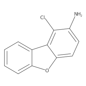 1-Chlorodibenzofuran-2-amine Structure