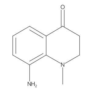 8-Amino-1-methyl-2,3-dihydroquinolin-4(1H)-one结构式