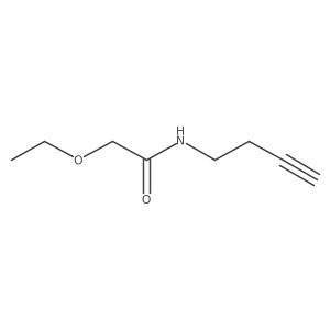 N-(but-3-yn-1-yl)-2-ethoxyacetamide Structure