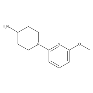 1-(6-Methoxypyridin-2-yl)piperidin-4-ylamine结构式