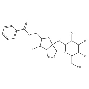 Sucrose 6'-benzoate Structure