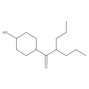 1-(4-Hydroxypiperidin-1-yl)-2-propylpentan-1-one Structure