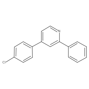 4-(4-Chlorophenyl)-2-phenylpyridine结构式