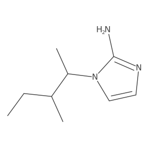 1-(3-methylpentan-2-yl)-1H-imidazol-2-amine Structure
