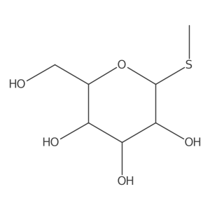 Methyl 1-thio-D-galactopyranoside Structure