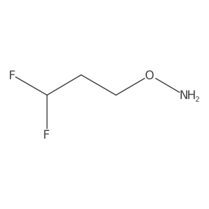 O-(3,3-difluoropropyl)hydroxylamine结构式