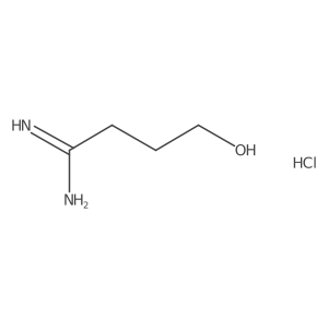 4-Hydroxybutanimidamide hydrochloride结构式