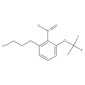 1-(3-Chloropropyl)-2-nitro-3-(trifluoromethoxy)benzene Structure