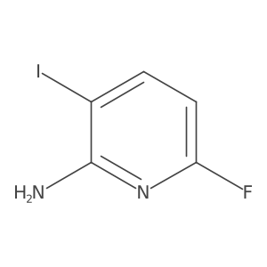 6-Fluoro-3-iodopyridin-2-amine Structure