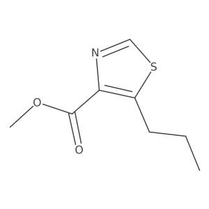 Methyl 5-propylthiazole-4-carboxylate Structure