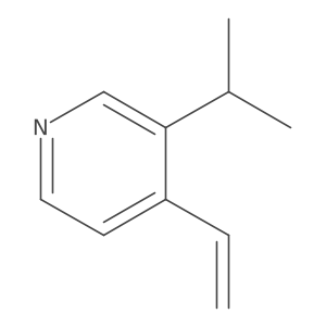 3-Isopropyl-4-vinylpyridine Structure