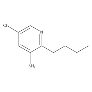 2-Butyl-5-chloropyridin-3-amine Structure