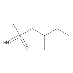 Imino(methyl)(2-methylbutyl)-lambda6-sulfanone Structure
