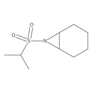 7-(Propane-2-sulfonyl)-7-azabicyclo[4.1.0]heptane Structure