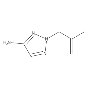 2-(2-methylprop-2-en-1-yl)-2H-1,2,3-triazol-4-amine Structure