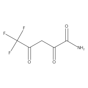 5,5,5-Trifluoro-2,4-dioxopentanamide Structure