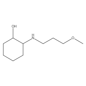 (1S,2S)-2-[(3-methoxypropyl)amino]cyclohexan-1-ol Structure