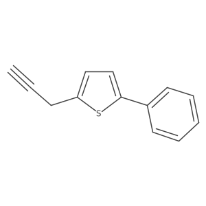 2-Phenyl-5-(prop-2-yn-1-yl)thiophene结构式
