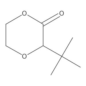3-Tert-butyl-1,4-dioxan-2-one结构式