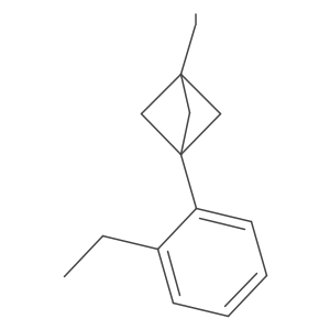 1-(2-Ethylphenyl)-3-iodobicyclo[1.1.1]pentane结构式