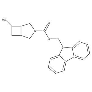 (9H-fluoren-9-yl)methyl 6-hydroxy-3-azabicyclo[3.2.0]heptane-3-carboxylate Structure