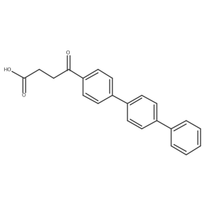 4-Oxo-4-[4-(4-phenylphenyl)phenyl]butanoic acid Structure