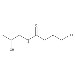 4-hydroxy-N-(2-hydroxypropyl)butanamide Structure