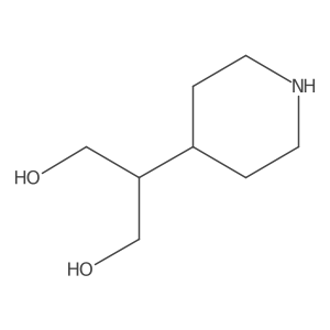 2-(4-Piperidinyl)-1,3-propanediol结构式