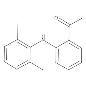 1-(2-((2,6-Dimethylphenyl)amino)phenyl)ethan-1-one结构式