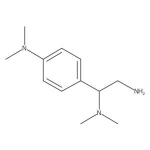 1-(4-(Dimethylamino)phenyl)-N1,N1-dimethylethane-1,2-diamine Structure