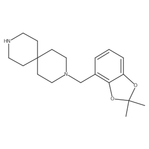 3-[(2,2-Dimethyl-1,3-benzodioxol-4-yl)methyl]-3,9-diazaspiro[5.5]undecane Structure