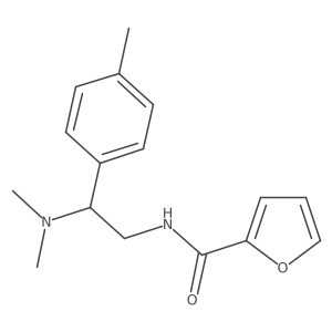 N-(2-(dimethylamino)-2-(p-tolyl)ethyl)furan-2-carboxamide Structure