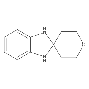 1,2',3,3',5',6'-Hexahydrospiro[benzimidazole-2,4'-pyran]结构式