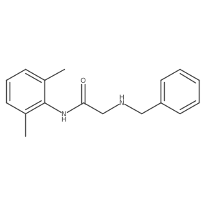 2-(benzylamino)-N-(2,6-dimethylphenyl)acetamide结构式