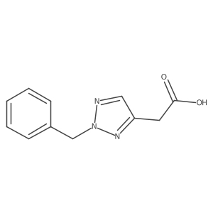 O=C(O)Cc1cnn(Cc2ccccc2)n1结构式