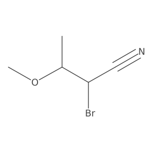 2-Bromo-3-methoxybutanenitrile结构式