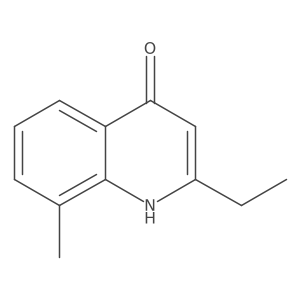 2-Ethyl-8-methyl-1,4-dihydroquinolin-4-one Structure