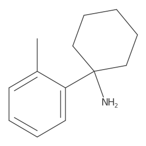 1-(2-Methylphenyl)cyclohexan-1-amine Structure