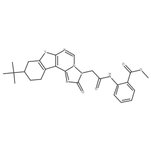 N-cyclopentyl-N'-[4-(4-phenyl-1,3-oxazol-2-yl)phenyl]urea Structure