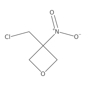 3-Nitro-3-chloromethyloxetane Structure