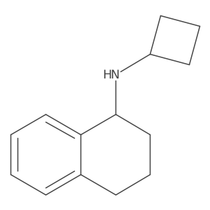 N-cyclobutyl-1,2,3,4-tetrahydronaphthalen-1-amine Structure