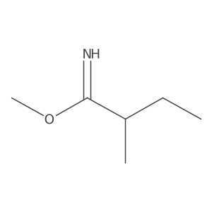 Methyl 2-methylbutanecarboximidate结构式