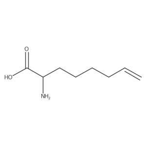 2-Amino-7-octenoic acid Structure